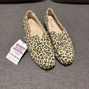 Cheetah bobs slip ons!